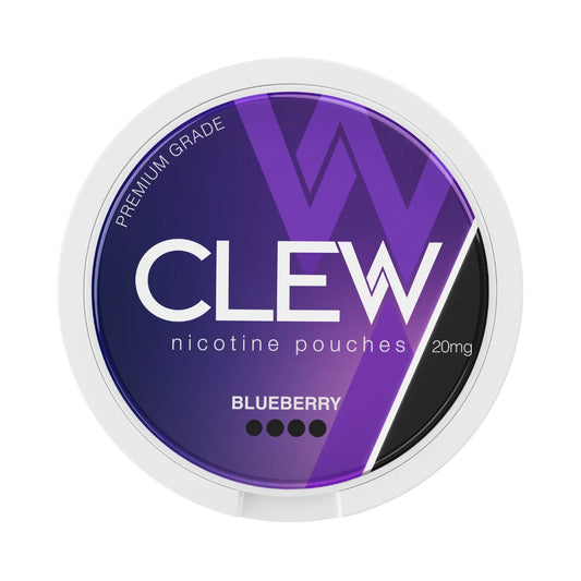 Clew Blueberry Nicotine Pouches 20mg uae