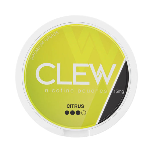 Clew Citrus Nicotine Pouches 15mg uae