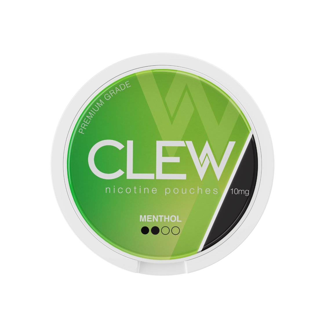 Clew Menthol Nicotine Pouches 10mg uae