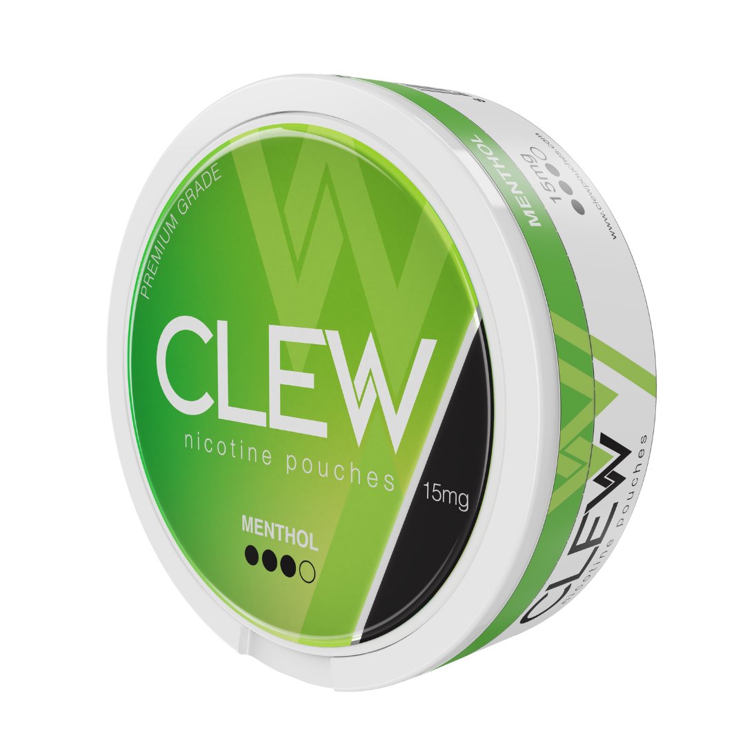 Clew Menthol Nicotine Pouches 15mg dubai