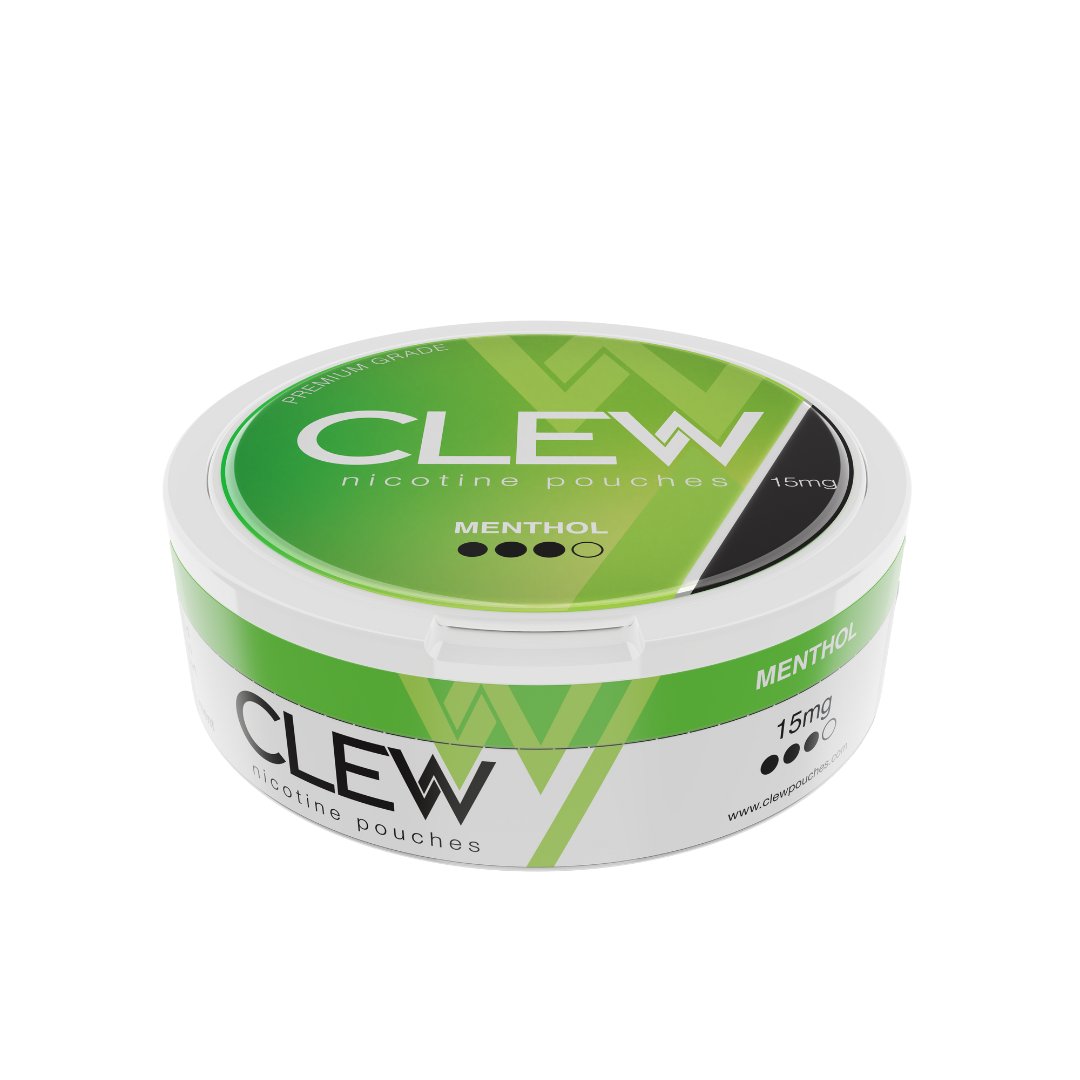 Clew Menthol Nicotine Pouches 15mg dubai online