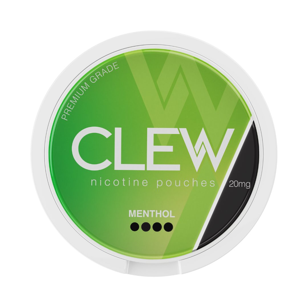 Clew Menthol Nicotine Pouches 20mg dubai online