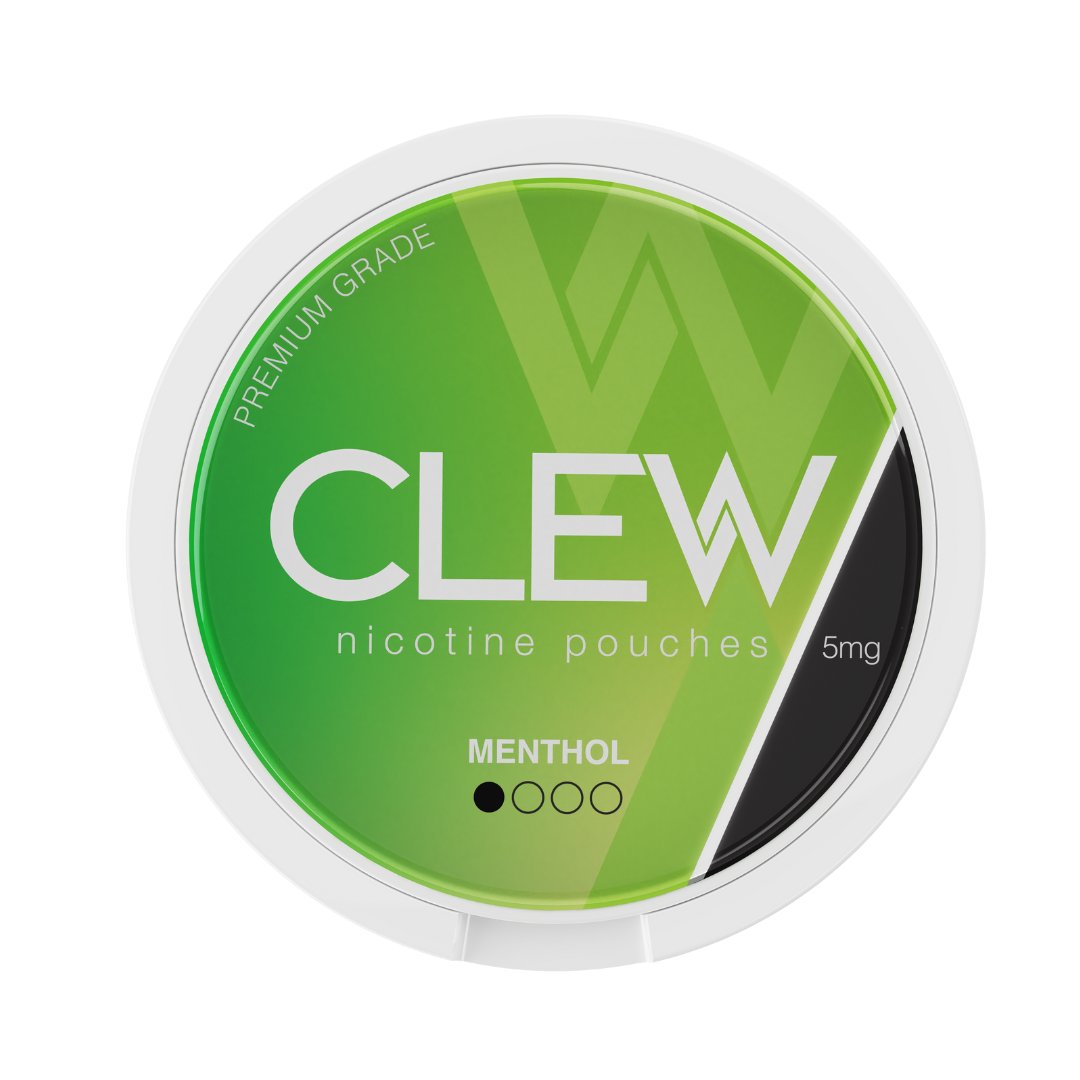 Clew Menthol Nicotine Pouches 5mg dubai