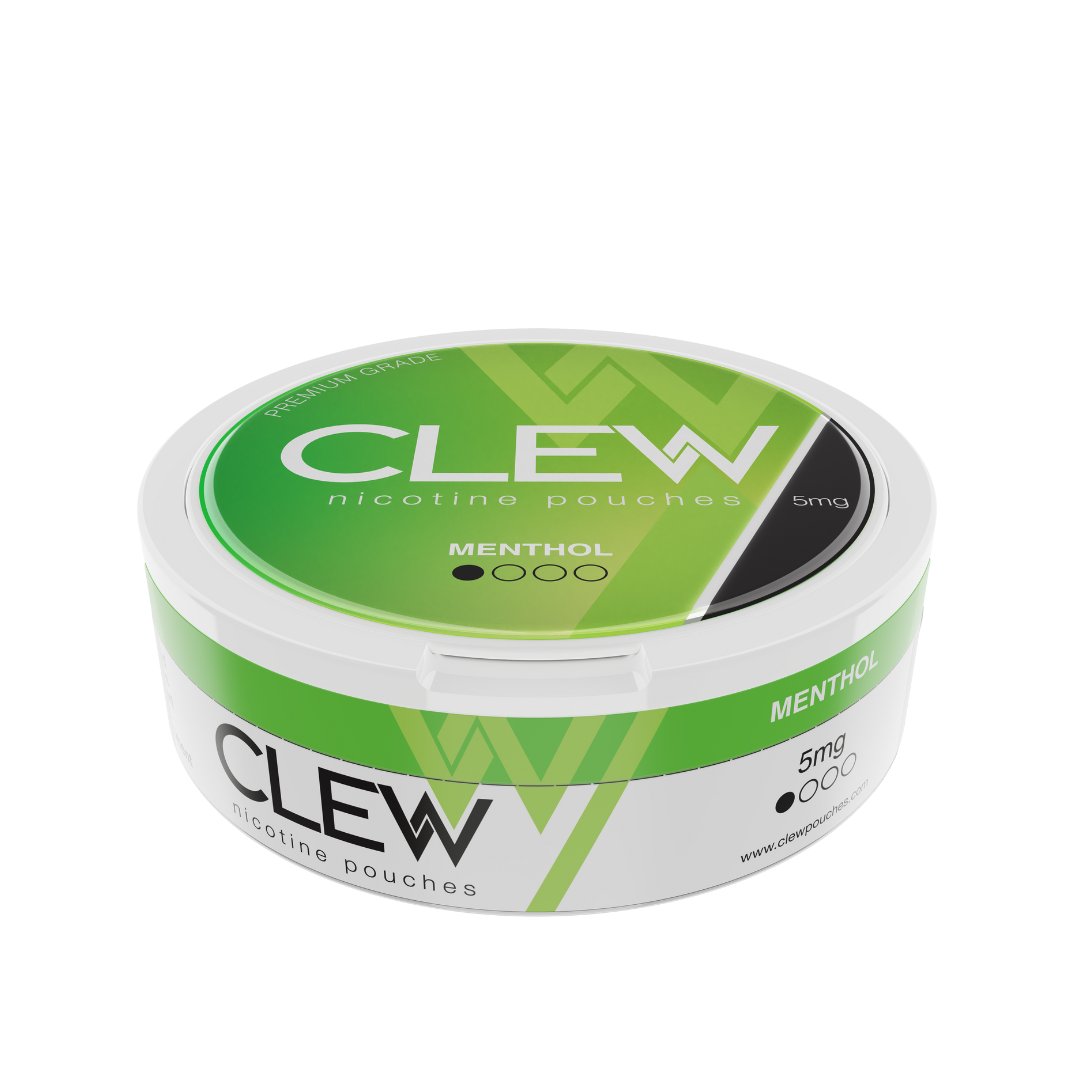 Clew Menthol Nicotine Pouches 5mg online