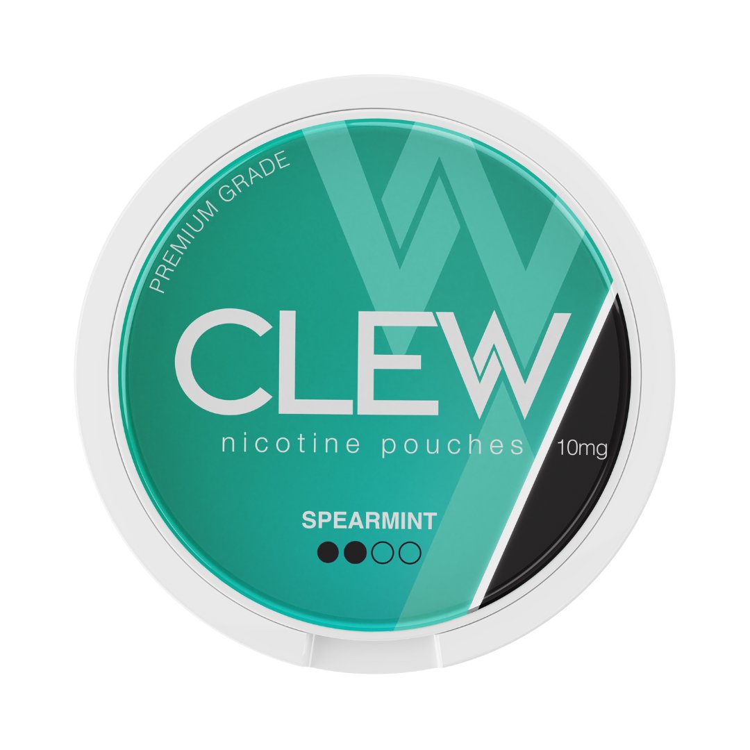 Clew Spearmint Nicotine Pouches 10mg uae