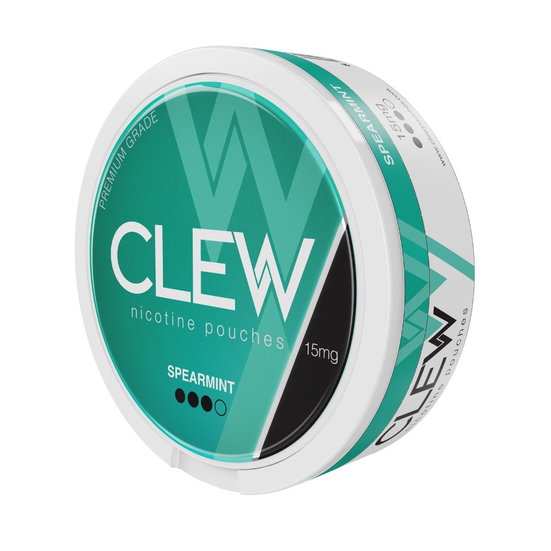 Clew Spearmint Nicotine Pouches 15mg Dubai