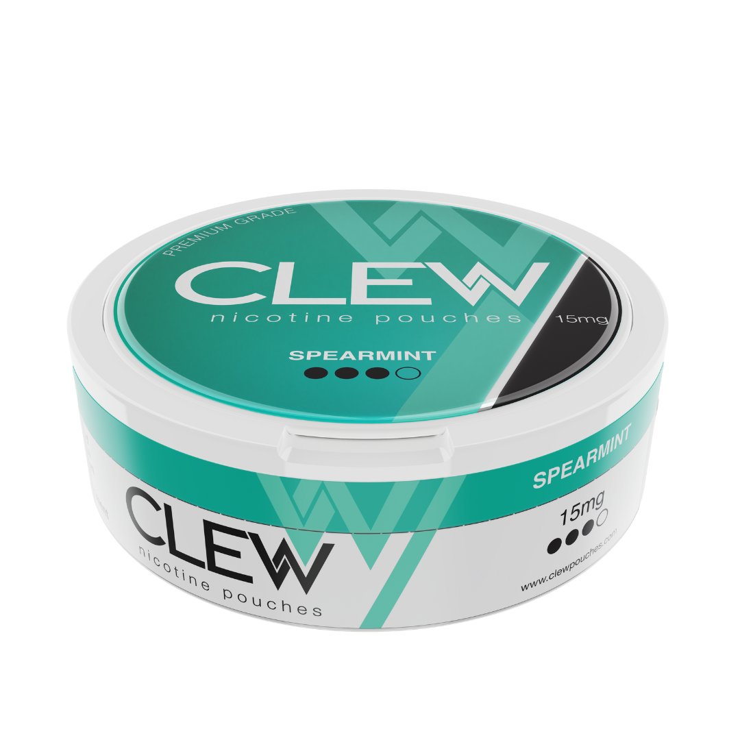 Clew Spearmint Nicotine Pouches 15mg uae online
