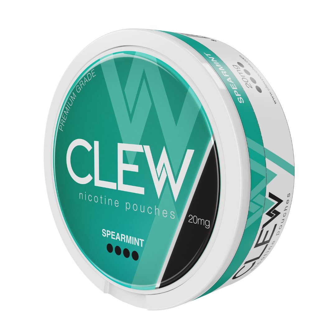 Clew Spearmint Nicotine Pouches 20mg uae 