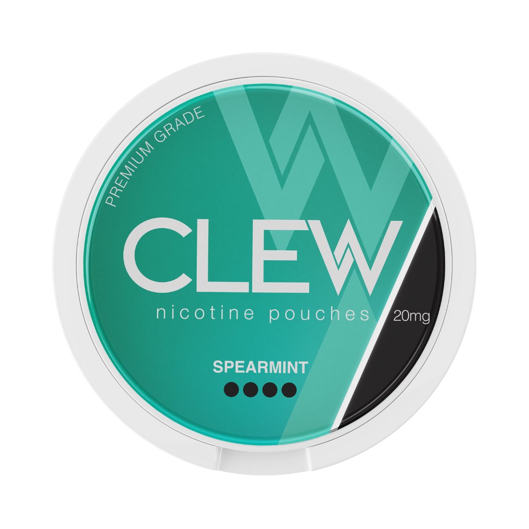 Clew Spearmint Nicotine Pouches 20mg uae online