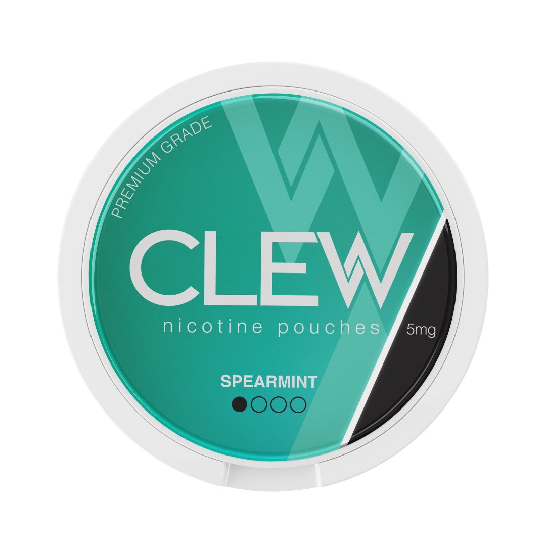 Clew Spearmint Nicotine Pouches 5mg uae 