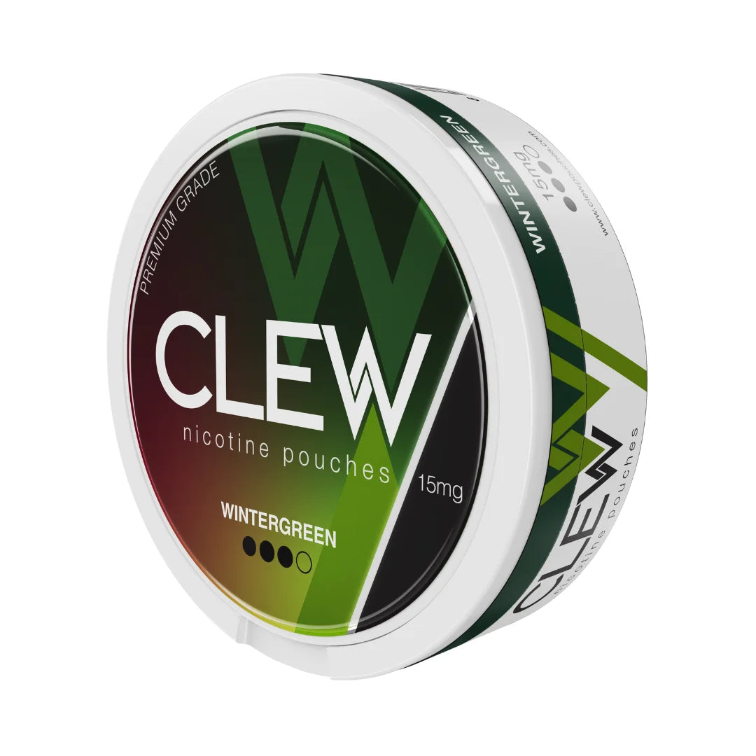 Clew Wintergreen Nicotine Pouches 15mg dubai