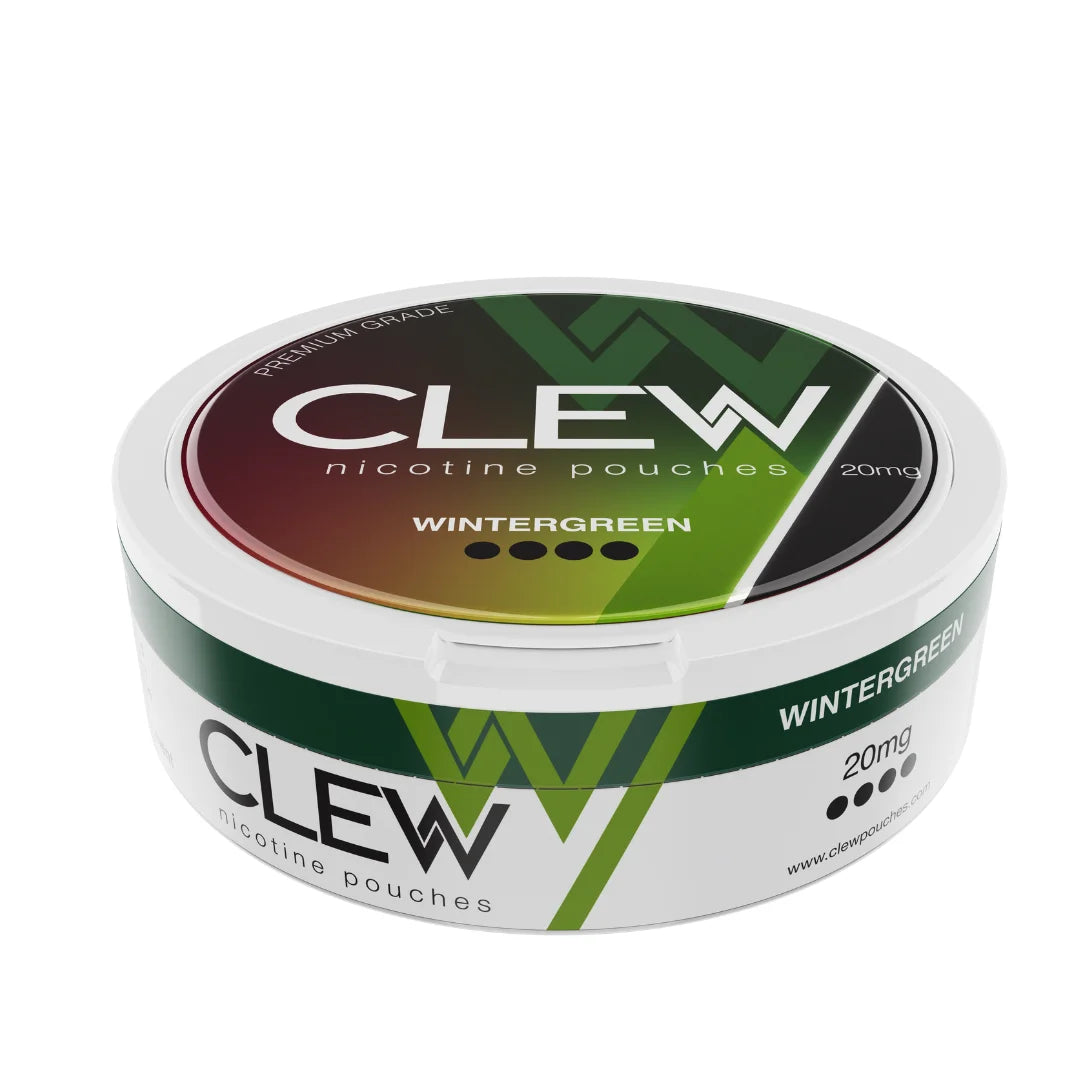 Clew Wintergreen Nicotine Pouches 20mg sharjah