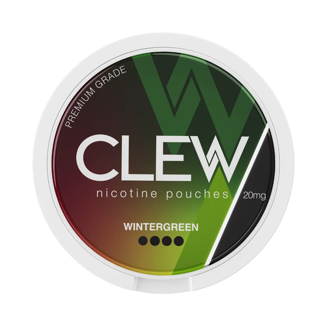 Clew Wintergreen Nicotine Pouches 20mg uae