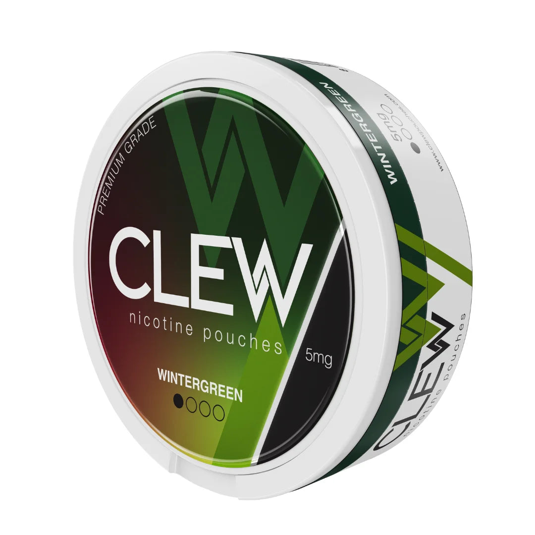 Clew Wintergreen Nicotine Pouches 5mg