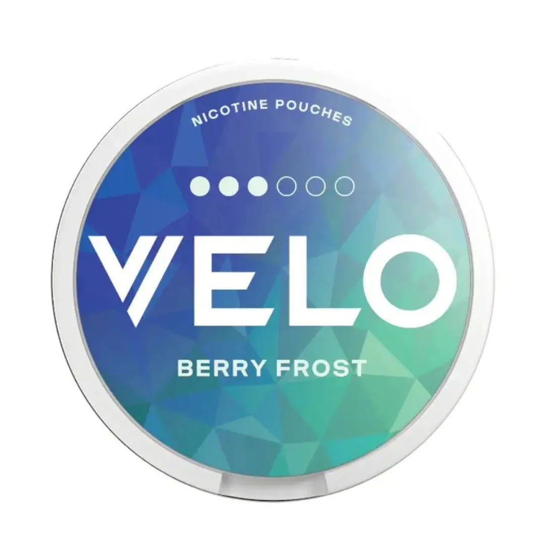 VELO Berry Frost Slim Nicotine Pouches 