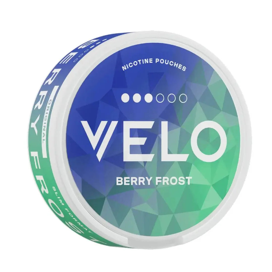 VELO Berry Frost Slim Nicotine Pouches dubai